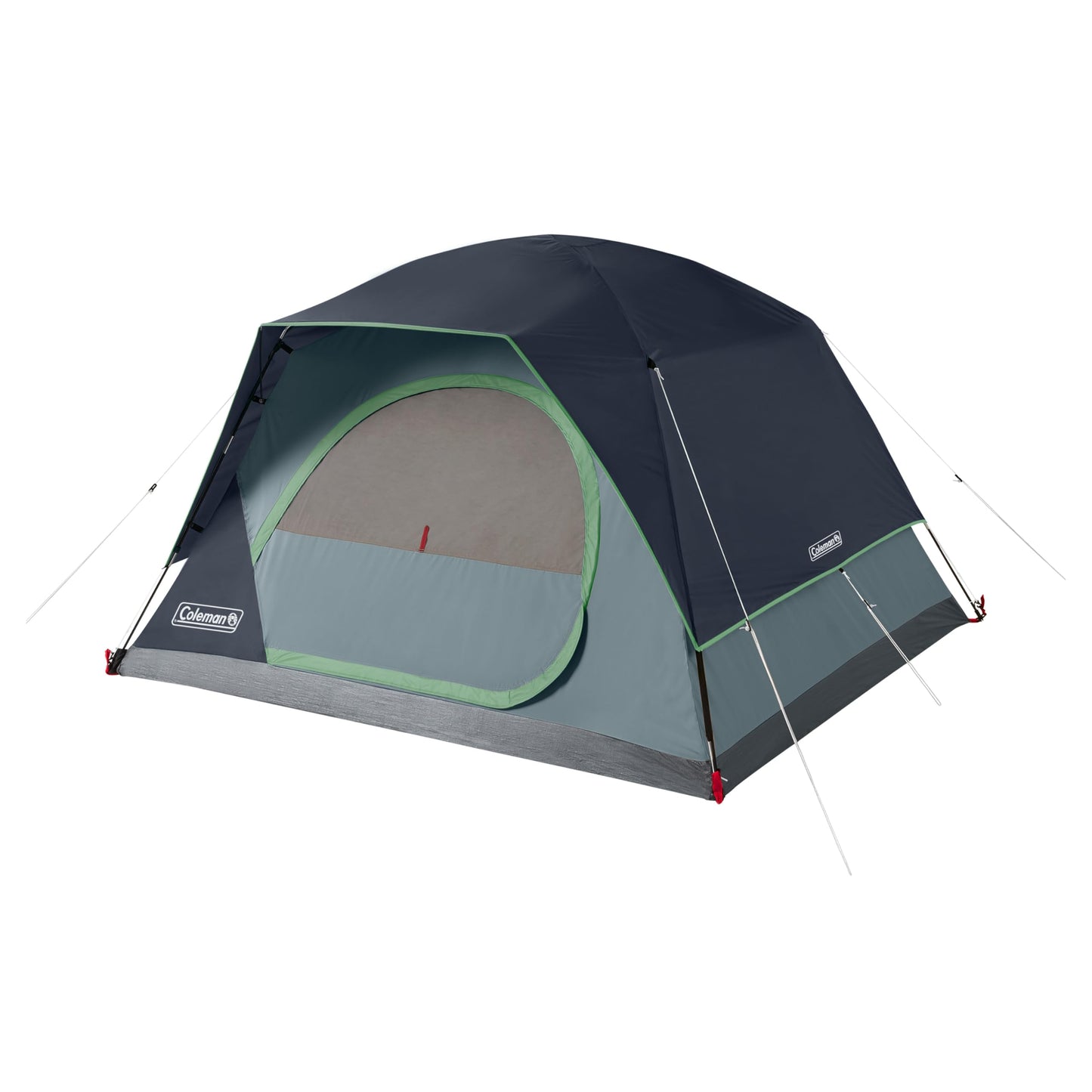 Coleman Skydome Camping Tent with 5 Minute Setup, 2/4/6/8 Person Weatherproof Tent with Rainfly & Carry Bag, 20% More Headroom Than Traditional Canopies