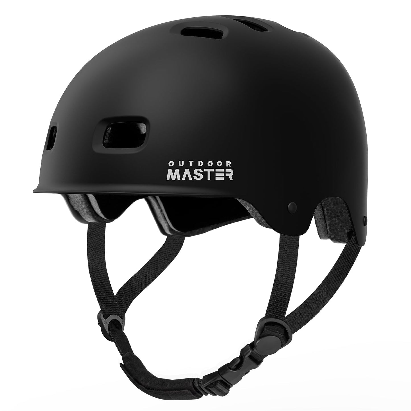 OutdoorMaster Skateboard Cycling Helmet-Beetles Snug,Bike Helmet for Adults, Youth-Two Removable Liners Ventilation Multi-Sport Commuter Scooter Roller Skate Inline Skating Longboard