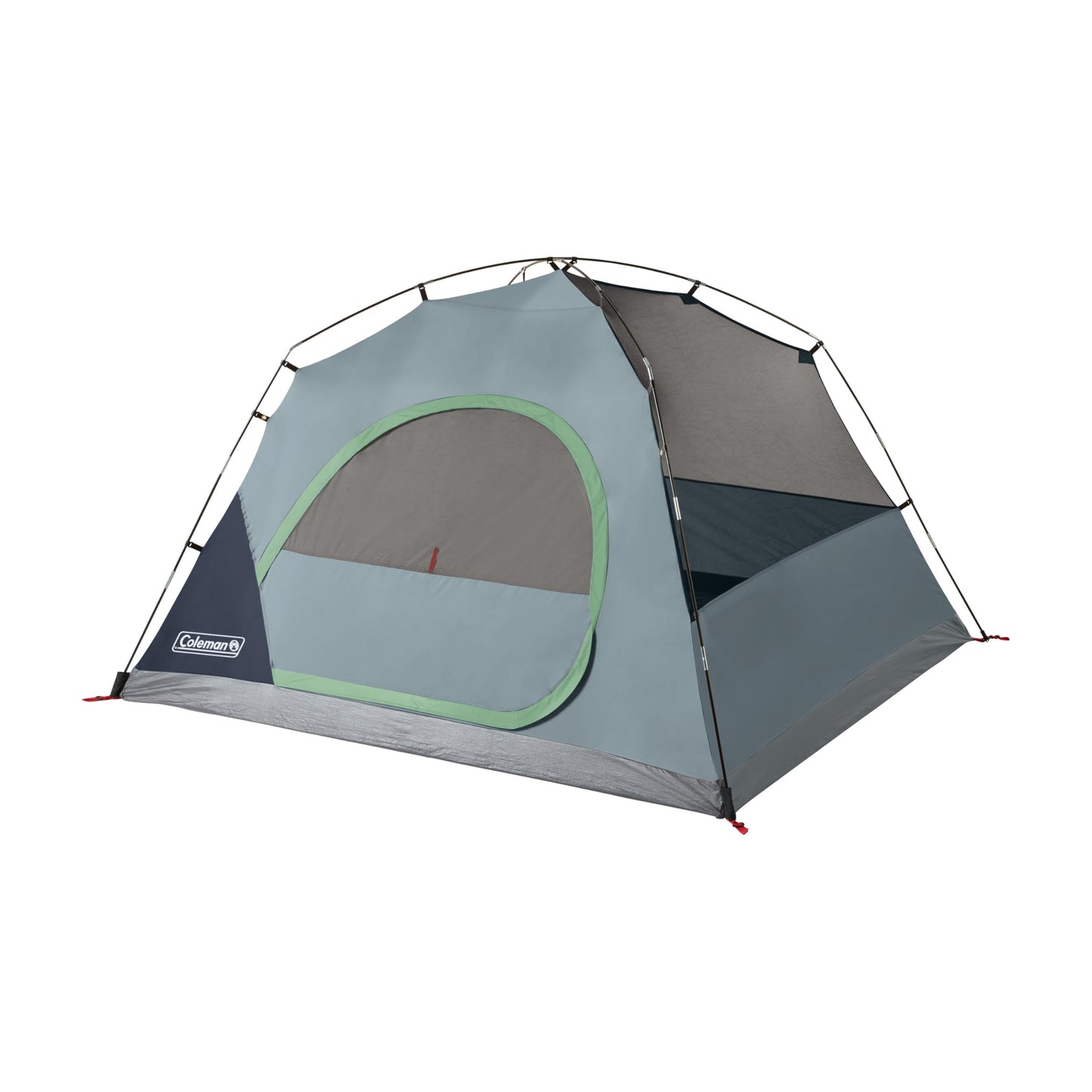 Coleman Skydome Camping Tent with 5 Minute Setup, 2/4/6/8 Person Weatherproof Tent with Rainfly & Carry Bag, 20% More Headroom Than Traditional Canopies