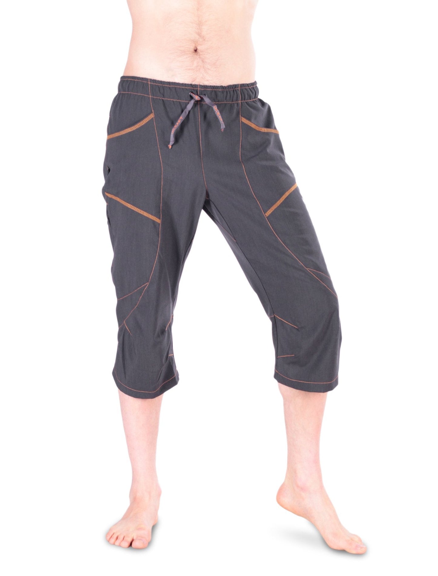 Ucraft "Xlite Rock Climbing, Bouldering and Yoga Knickers. Lightweight, Stretching, Breathable (412-L-Graphite)