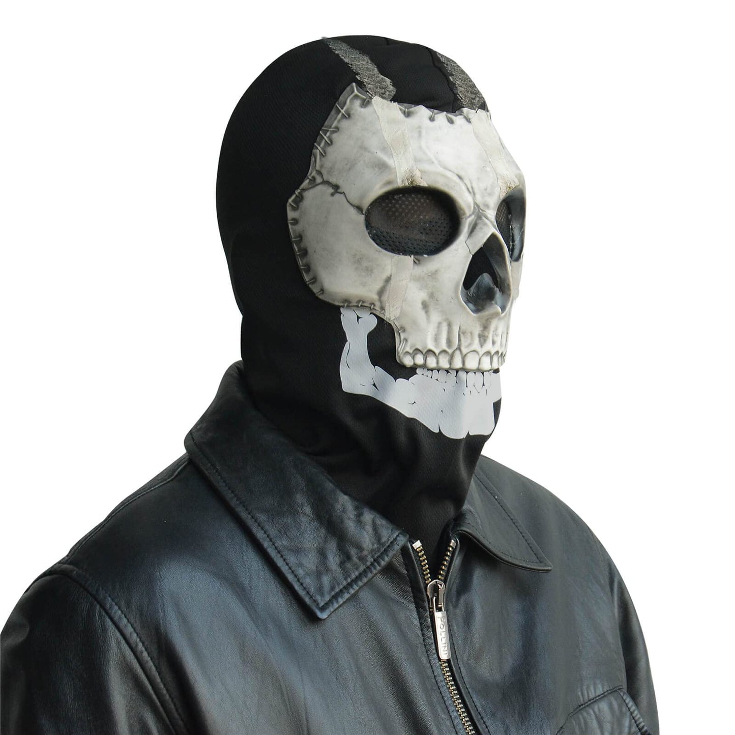 CrosCentury Ghost Mask Call of Duty Full Skull MW2 War Game Cosplay Skeleton Mask for Kid Adults Halloween Costume Masks