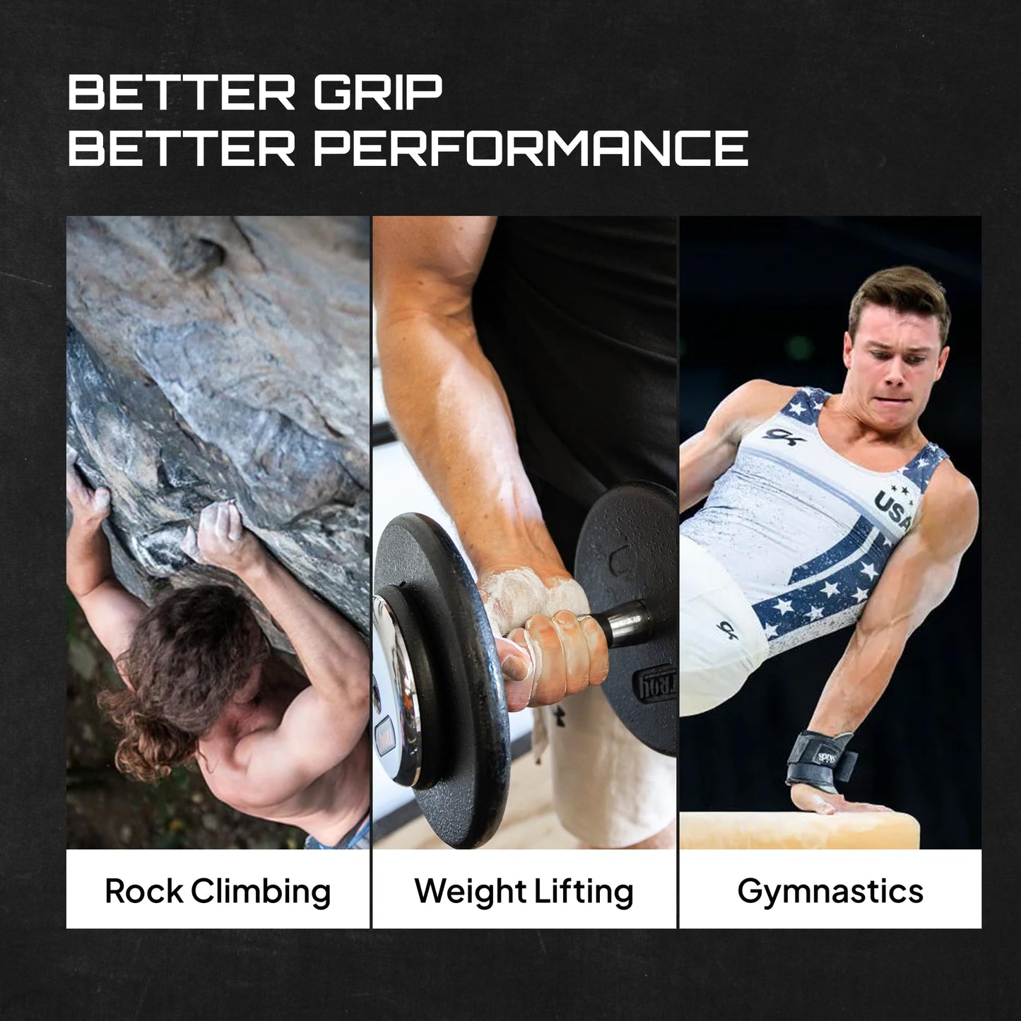 Beasty Chalk Gym Chalk Block – 2 oz (1-Pack) High-Grip Chalk for Gymnastics, Rock Climbing, Weightlifting, Pull-Ups, Deadlifts, Kettlebells, Pole Fitness & More