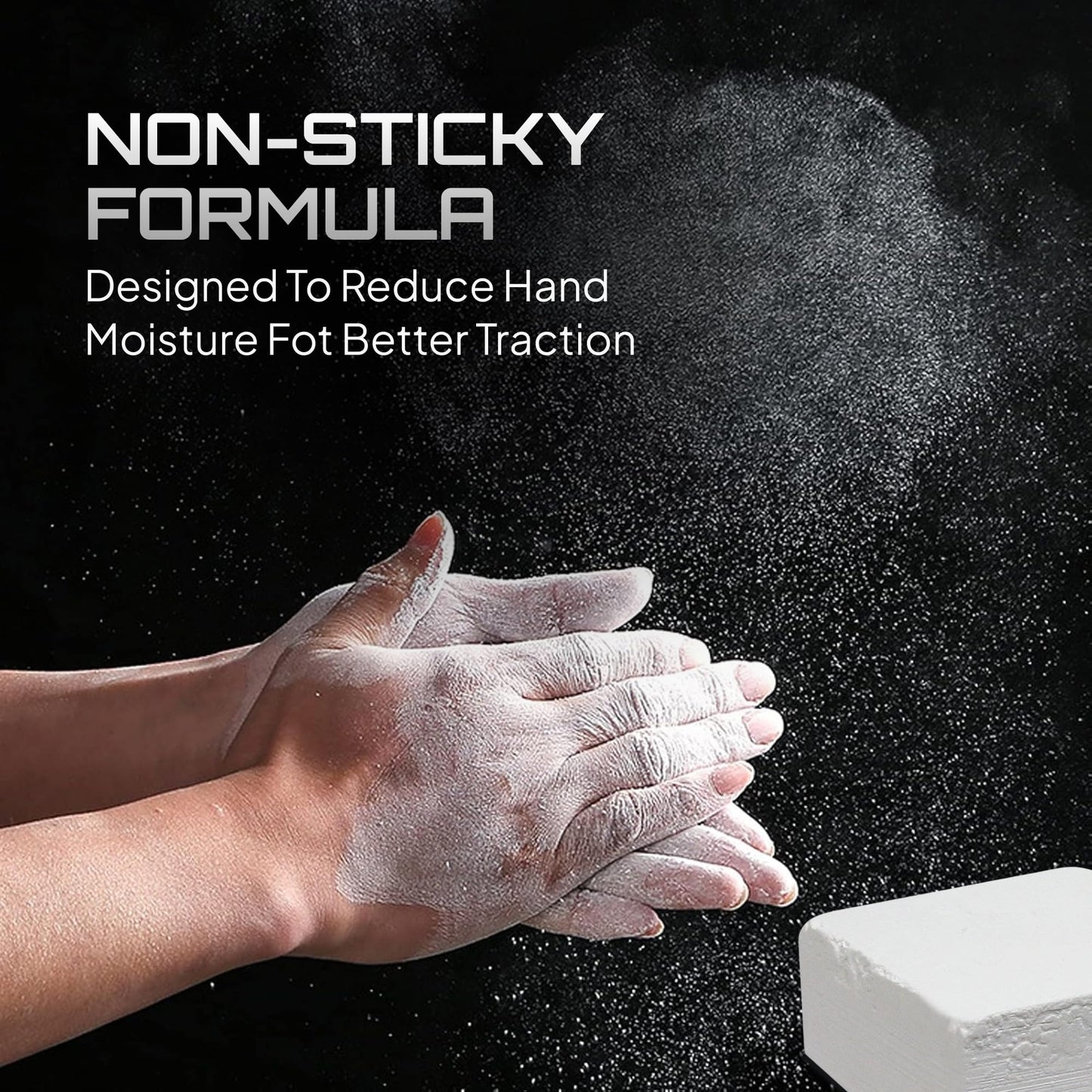 Beasty Chalk Gym Chalk Block – 2 oz (1-Pack) High-Grip Chalk for Gymnastics, Rock Climbing, Weightlifting, Pull-Ups, Deadlifts, Kettlebells, Pole Fitness & More