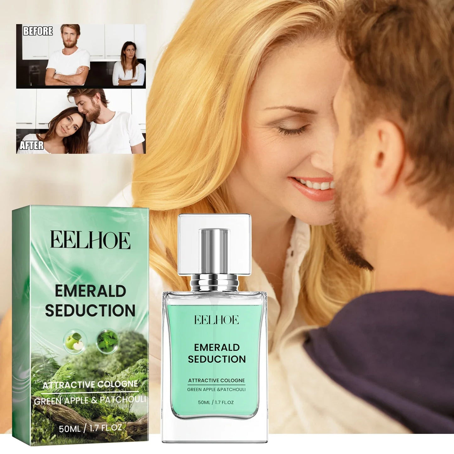 EELHOE 2024 Men's Cologne | Pheromone-Infused Fragrance
