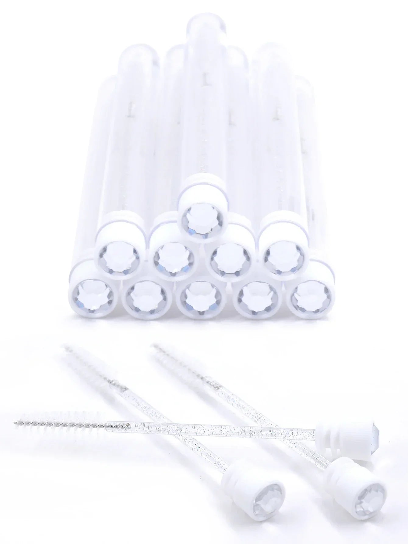 "10Pcs Reusable Eyelash Brush Set"