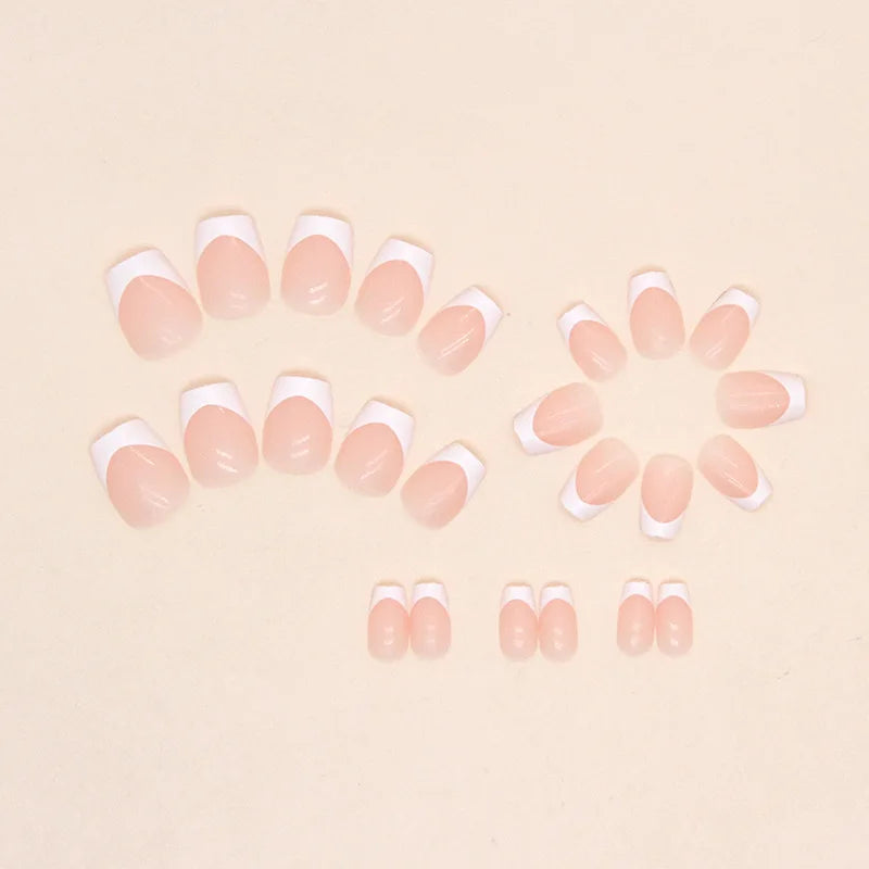 "24Pcs Cute Bow Press-On Nails"
