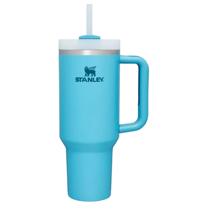 Stanley Tumbler with Handle Straw Lid Stainless Steel Vacuum Insulated Car Mug Thermal Iced Travel Cup