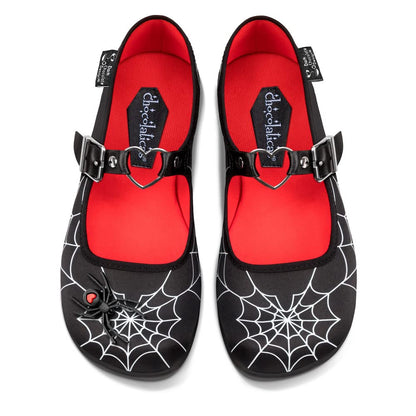 Hot Chocolate Design Chocolaticas Widow Heart Women's Mary Jane Flat Multicoloured HCD 36