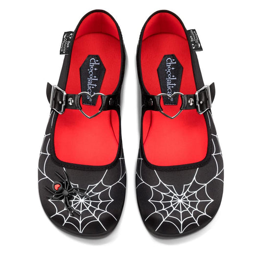 Hot Chocolate Design Chocolaticas Widow Heart Women's Mary Jane Flat Multicoloured HCD 36