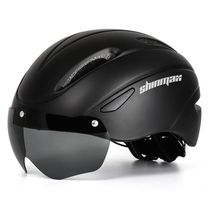 Shinmax Bike Helmet for Men Women, Bicycle Helmet with Detachable Magnetic Goggles for Adult Road Biking Mountain Cycling Helmet (BC-001)