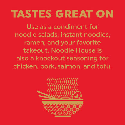 Fire & Smoke Noodle House Seasoning Blend | Fried Rice, Stir Fry, Noodle Seasoning | Korean Chile, Ginger, Shallots | M, 6 oz
