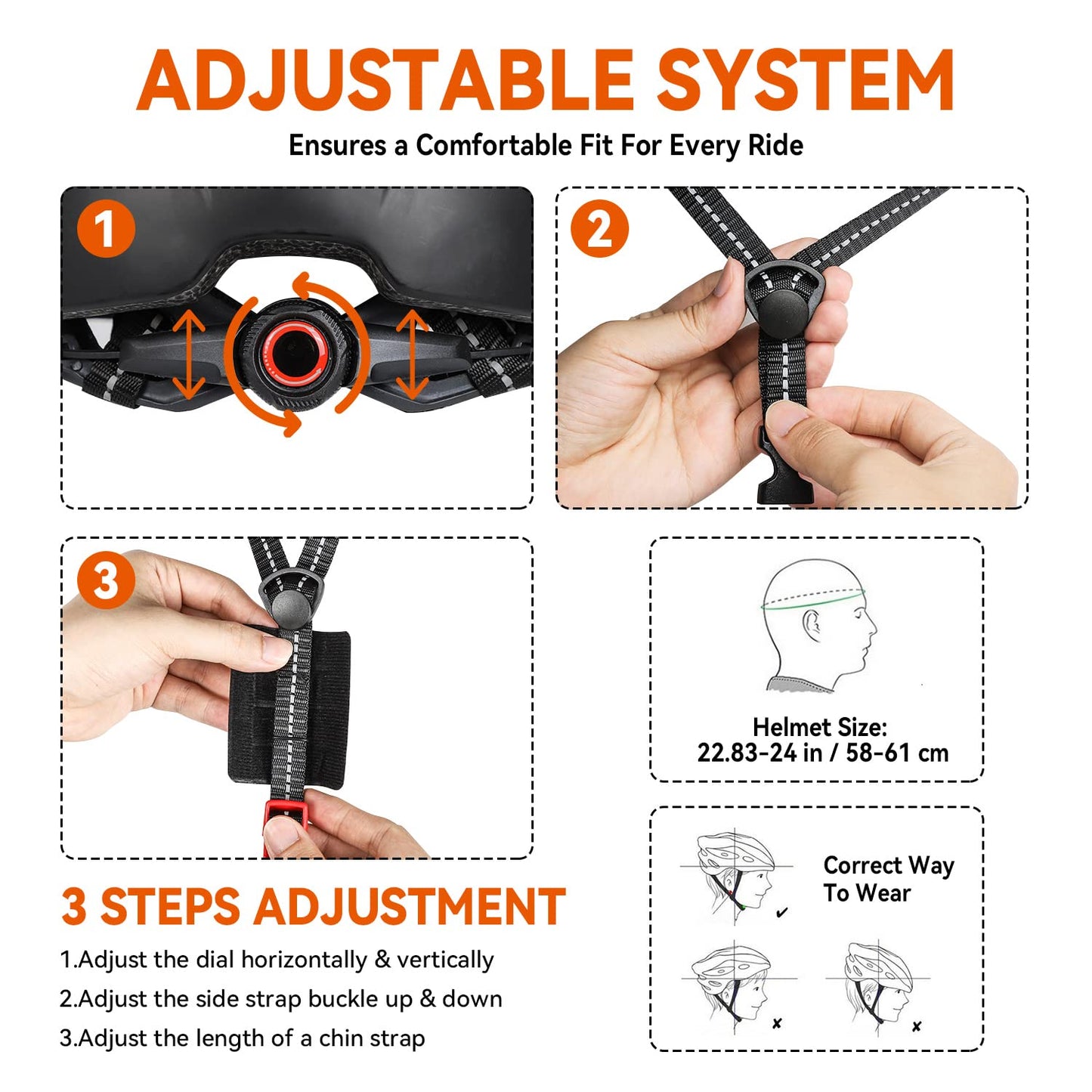 EASTINEAR Adults Bike Helmet Magnetic Goggle Cycling Helmet with USB Rechargeable Taillight for Men Women Mountain & Road Bicycle Helmet Magnetic Shield Size M/L (Black Red)