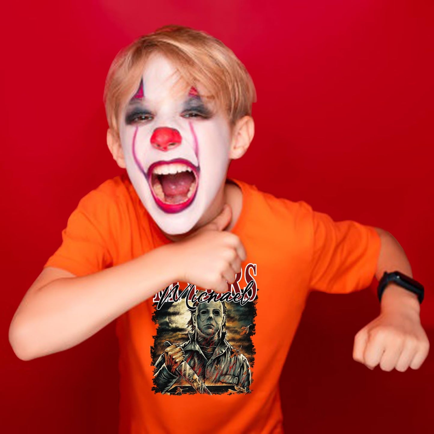 10 Sheets Halloween Iron on Patches Stickers, Halloween Iron on Transfers for T-Shirts, Horror Movie Characters,Halloween Heat Transfer Vinyl Iron on Decals for Bags Clothes