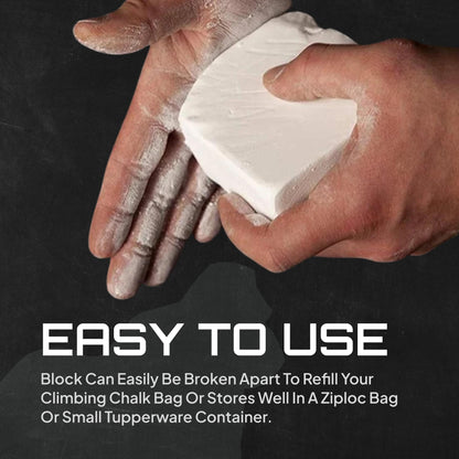Beasty Chalk Gym Chalk Block – 2 oz (1-Pack) High-Grip Chalk for Gymnastics, Rock Climbing, Weightlifting, Pull-Ups, Deadlifts, Kettlebells, Pole Fitness & More