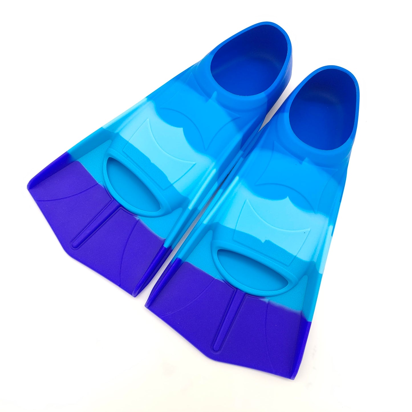 Gugmoy Kids Swim Fins,Comfortable Silicone Flippers for Swimming and Diving,Size Suitable Beginners Kids Girls Boys Adults (Medium, Colorful-G)