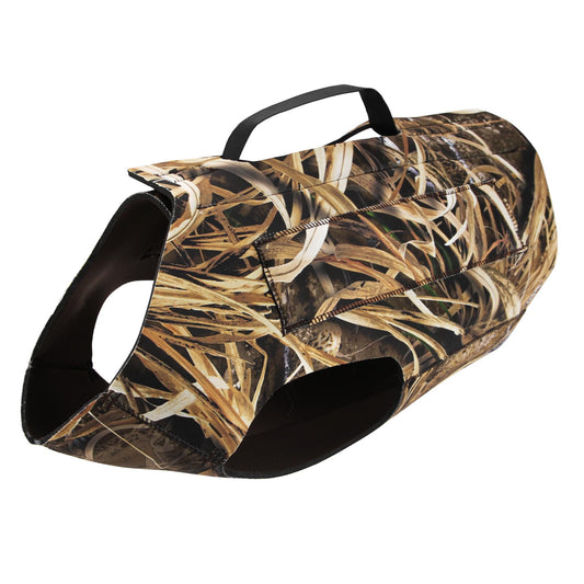 GUGULUZA Camo Neoprene Dog Vests for Hunting Dog Harness Waterproof Safety Protection S-2XL Size(XL)