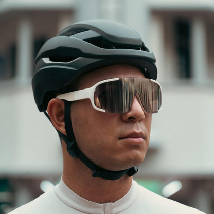 Lumos Ultra Fly - Lightweight Bike Helmet Firefly Compatible | Built-in Sunglasses Port | Custom-Made Fit System for Adult Men & Women | Bicycle Cycling Accessories