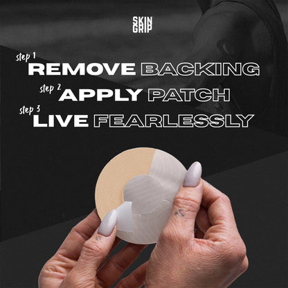 Skin Grip Freestyle Libre 2 Sensor Covers & Lingo CGM – Waterproof and Sweatproof Adhesive for 10-15 Days, Pre-Cut Medical Tape, Continuous Glucose Monitor Patch – 20 Pack, Tan