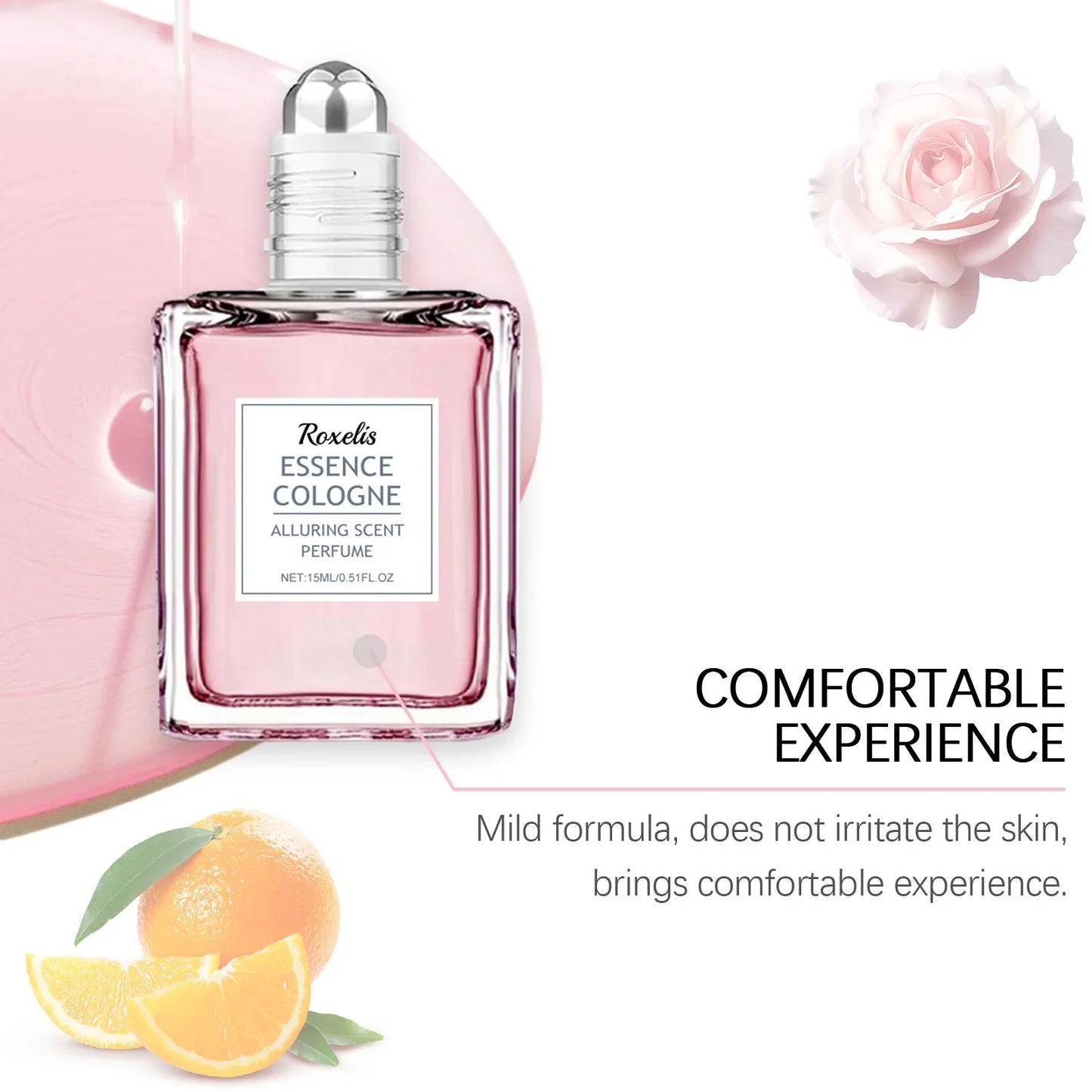 Roxelis Pink Rose Perfume 15ml