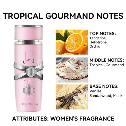 250ml Yara Perfume – Amber Vanilla Scent