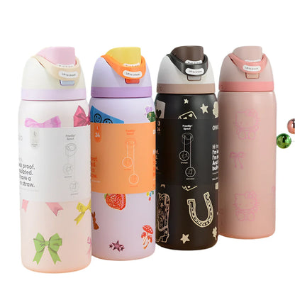 Owala  Insulated Stainless Steel Free Sip Water Bottle -Smell The Ross