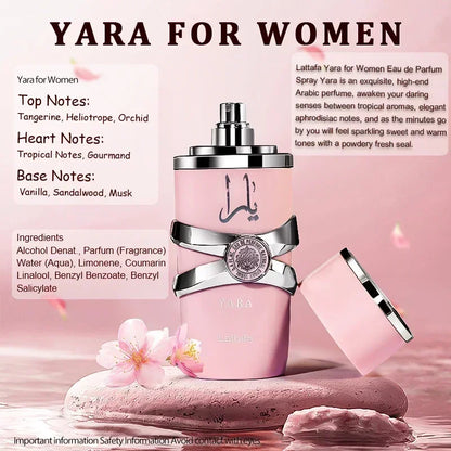 Yara Perfumes Luxury Eau De Parfum Women