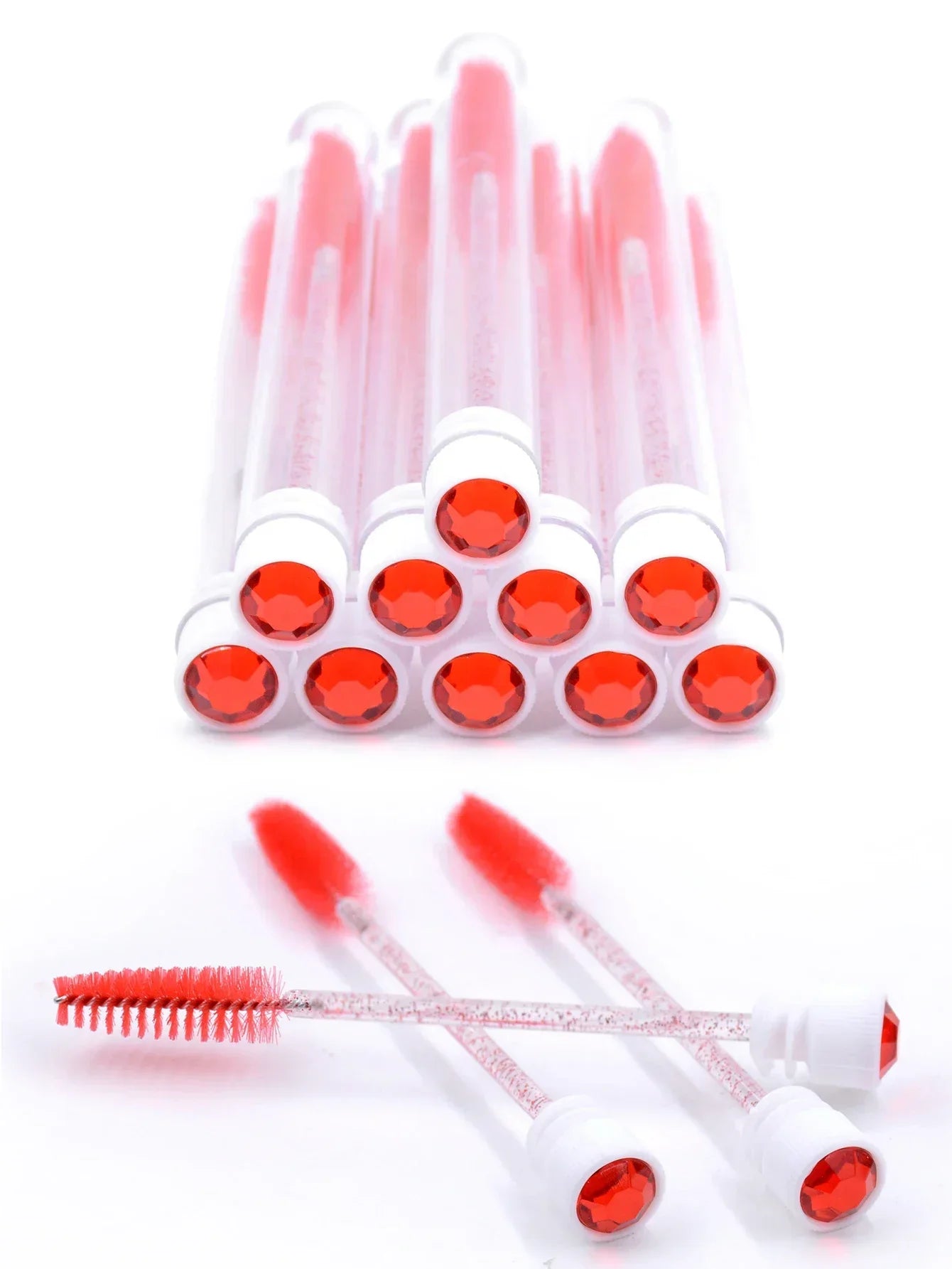 "10Pcs Reusable Eyelash Brush Set"