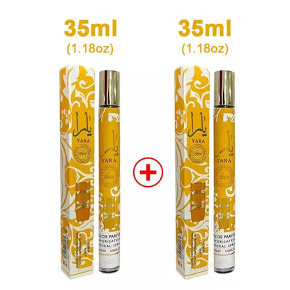 2pcs Yara Eau De Perfumes Men