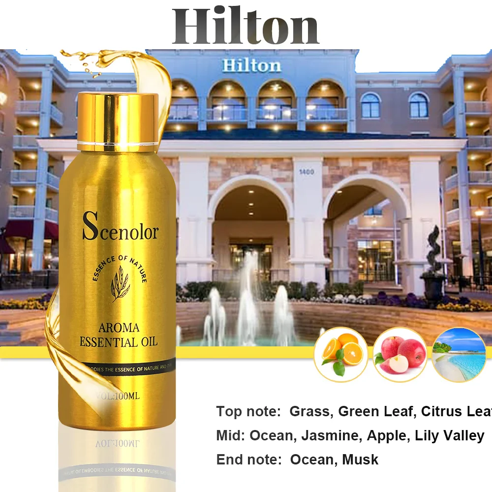 Unisex 100ml Hotel Essential Oil for Diffuser