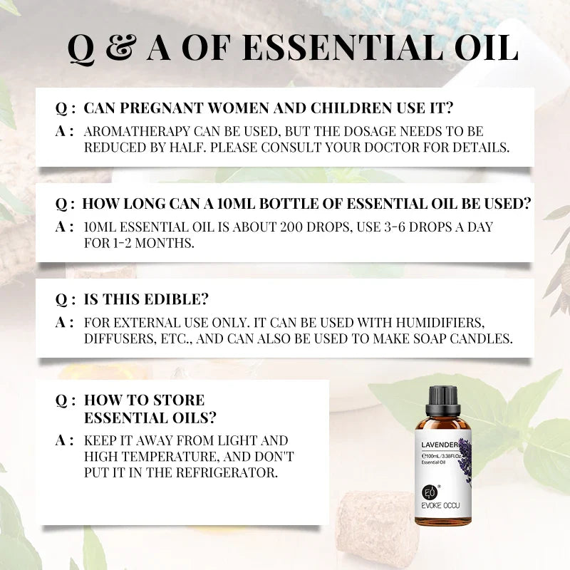 Unisex EVOKE OCCU 100ml Essential Oils