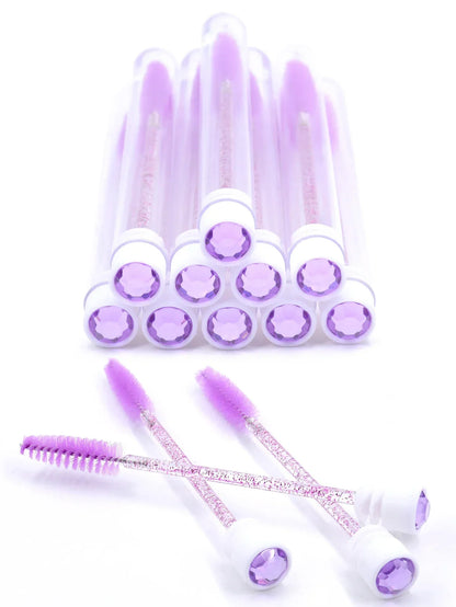 "10Pcs Reusable Eyelash Brush Set"