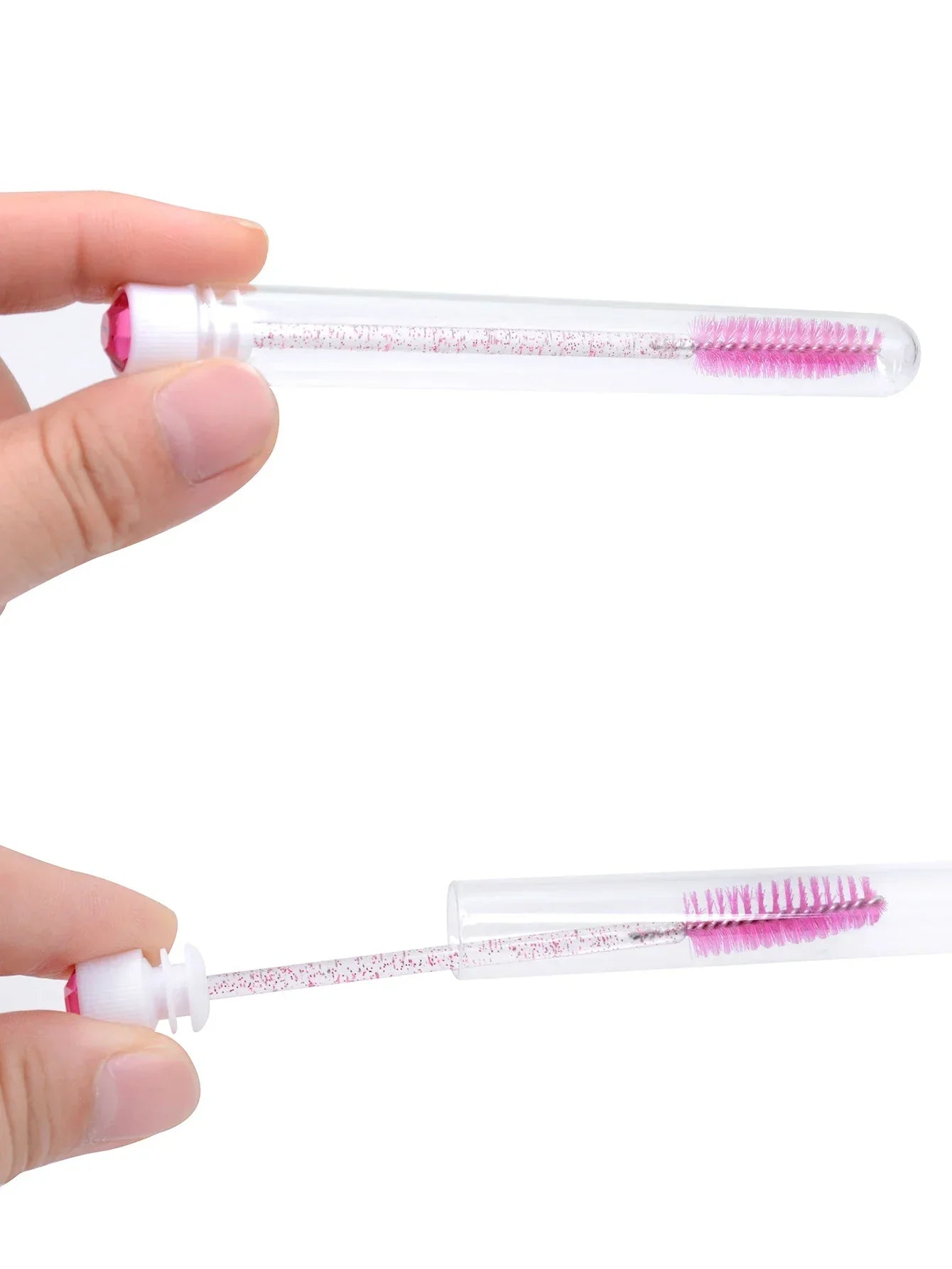 "10Pcs Reusable Eyelash Brush Set"