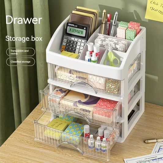 "Luxury Dust-Proof Makeup Organizer"
