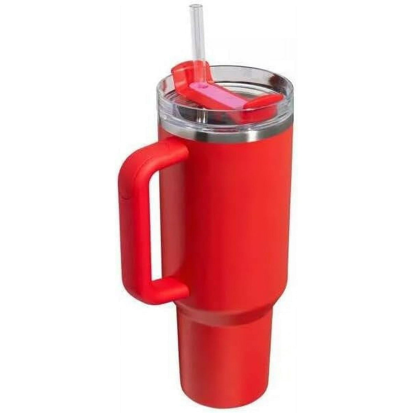 Stanley Cup 40oz (Valentine's Day Red) Stainless Steel Vacuum Insulated Tumbler Stanley