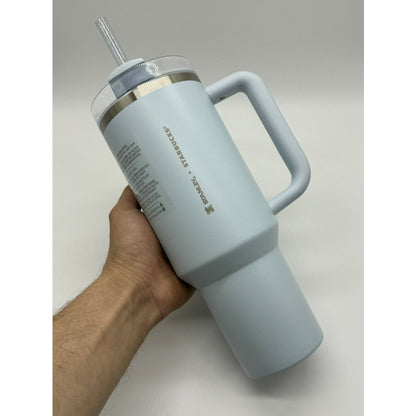 Stanley x Starbucks 40oz Blue Spring + free Silicone 3pcs + free 1 Extra straw